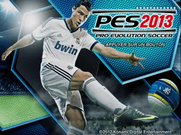 PES 2013 - Pro Evolution Soccer screen shot title